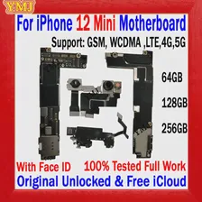 Бесплатная доставка Материнская плата для iPhone 12 MINI с/без Face ID Материнская плата Оригинальная Разблокированная Чистая логическая плата icloud 100% Протестирована