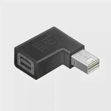 Mini DP Женский до Мужчин Displayport 1.4 Адаптер 8K Прямой Угловой Преобразователь