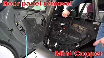 Mini Cooper Clubman Door panel removal