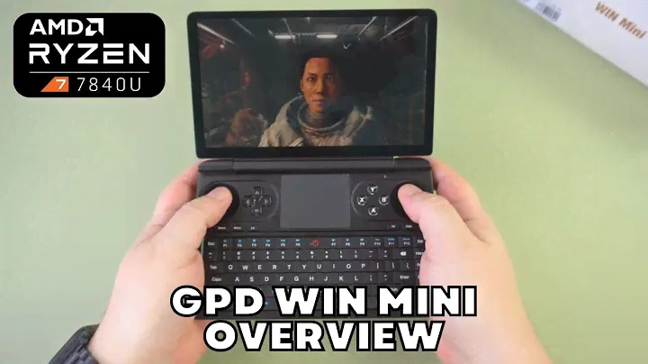 GPD WIN Mini Review - Clamshell handheld gaming PC with AMD Ryzen 7 7840U power to play Starfield