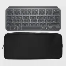 Чехол для переноски Logitech MX Keys Mini, мягкая клавиатура, Защита для продвинутой беспроводной клавиатуры с подсветкой Для удобства переноски