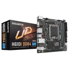 Материнская плата GIGABYTE H610I DDR4, Socket1700, Intel H610, mini-ITX