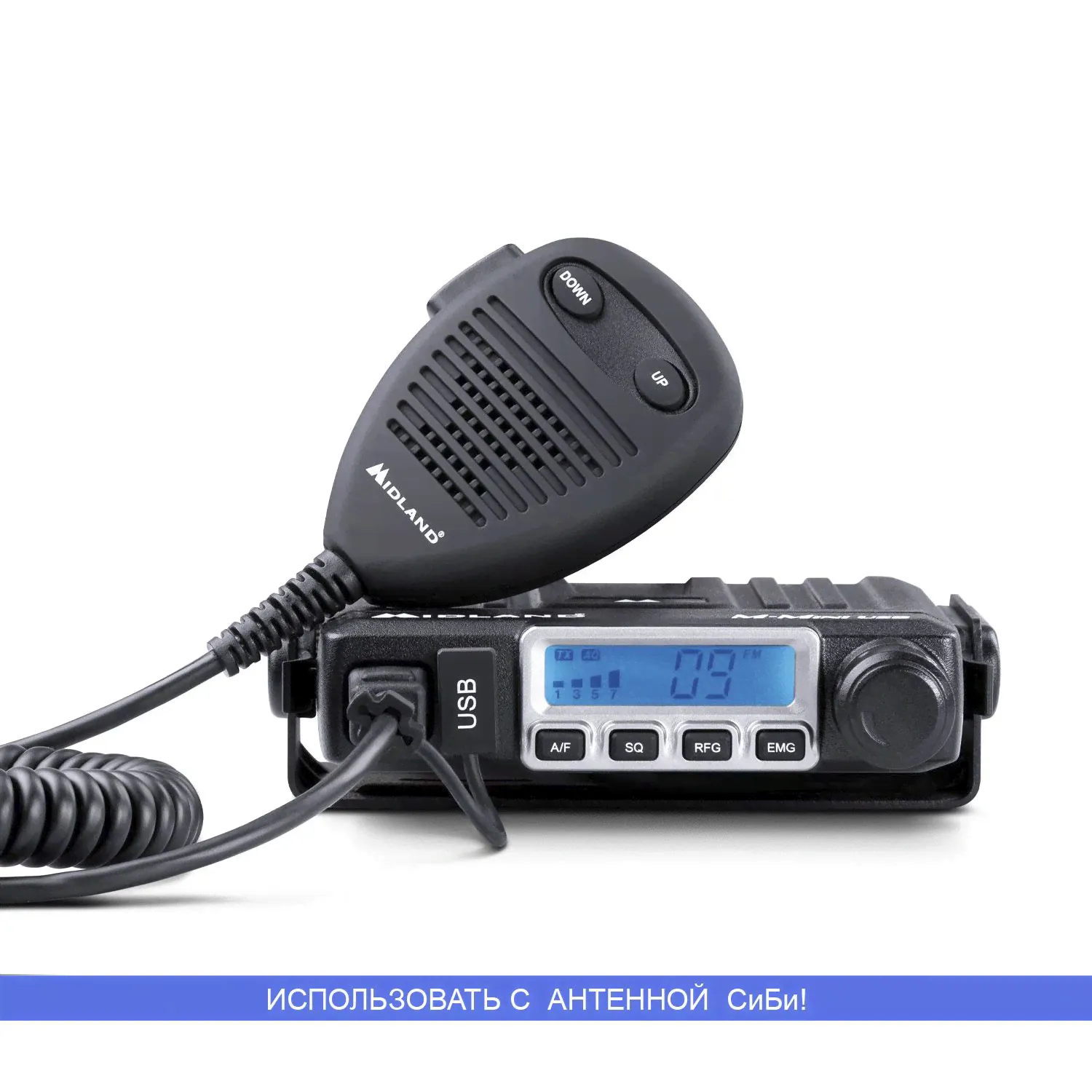 Midland M-Mini USB рация автомобильная