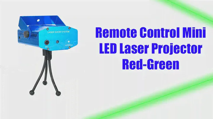 Remote Control Mini LED Laser Stage Lighting Red-Green DJ Disco Party Club Projector [REVIEW]