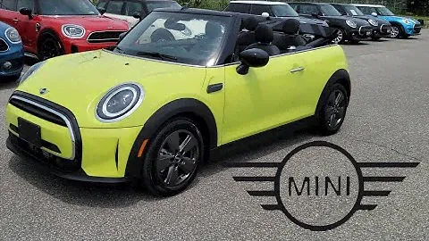 2022 MINI Cooper Convertible Zesty Yellow