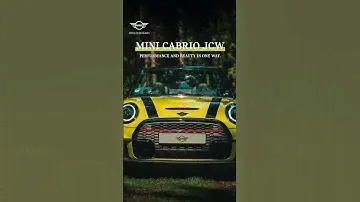 MINI Cabrio combines the enthusiasm for open-top driving pleasure with clever functionality.