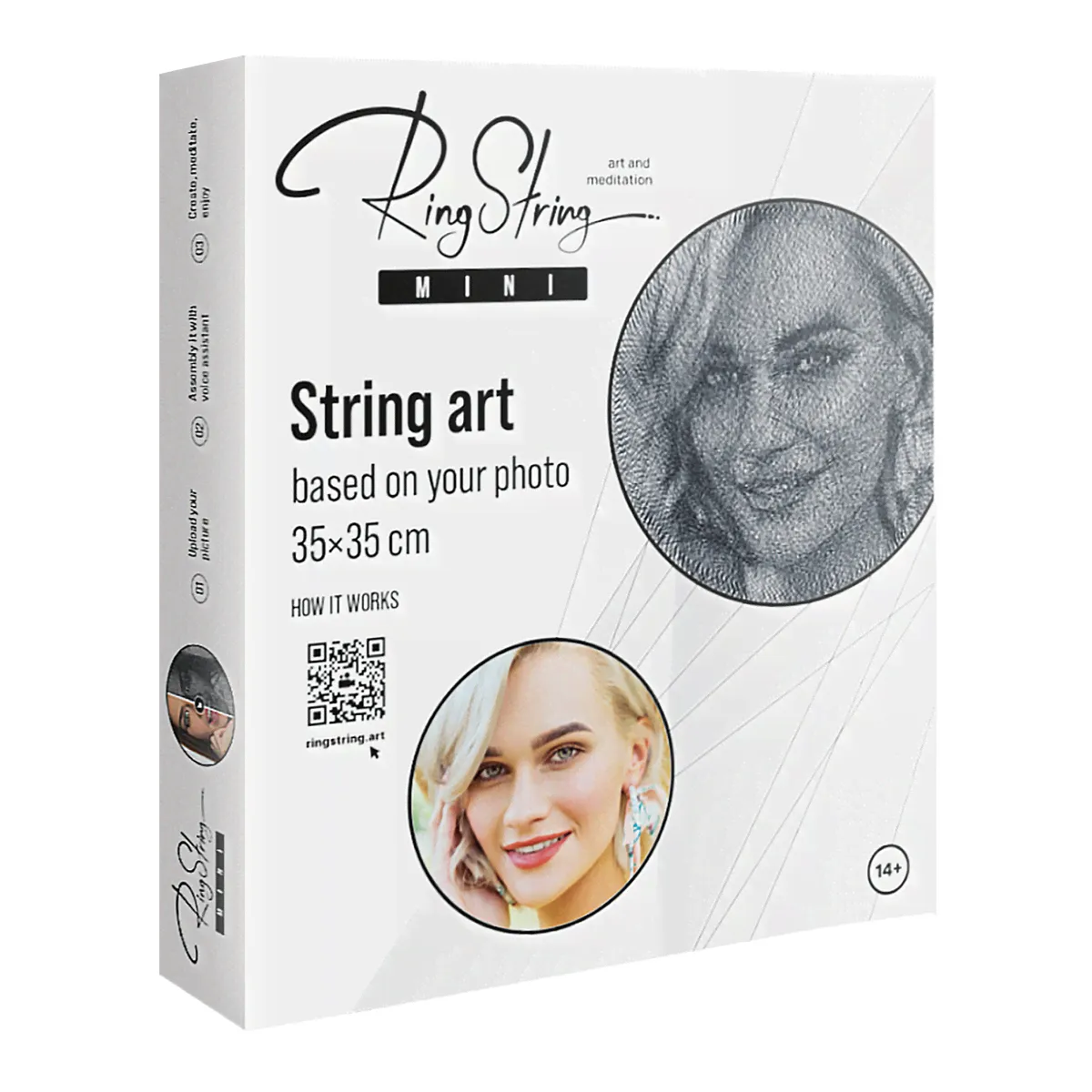 RingString Mini Картина из нитей по твоей фотографии-0