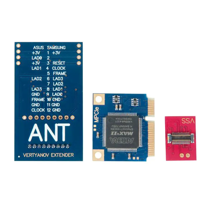 Универсальная пост (POST) карта в разьем mini PCI-E-2