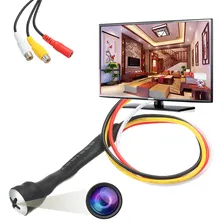 Mini Hidden камера HD 800TVL Цветная система видеонаблюдения Болт Пинхол 3,7 мм Объектив Видео Аудио DIY