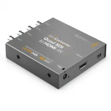 Конвертер сигнала Blackmagic Mini Converter Quad SDI to HDMI 4K