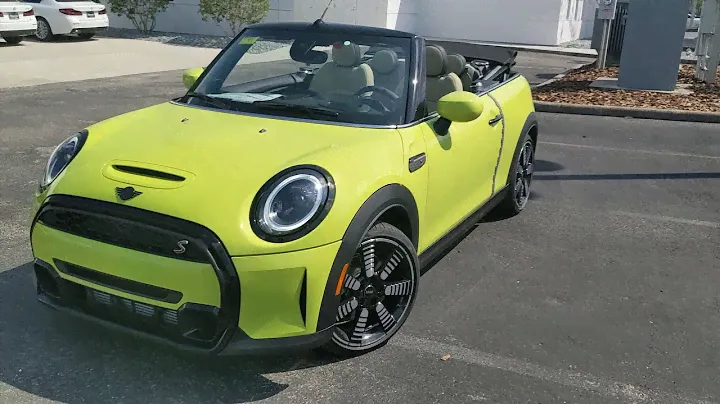 Sneak Peak: кабриолет MINI Cooper S 2022 года