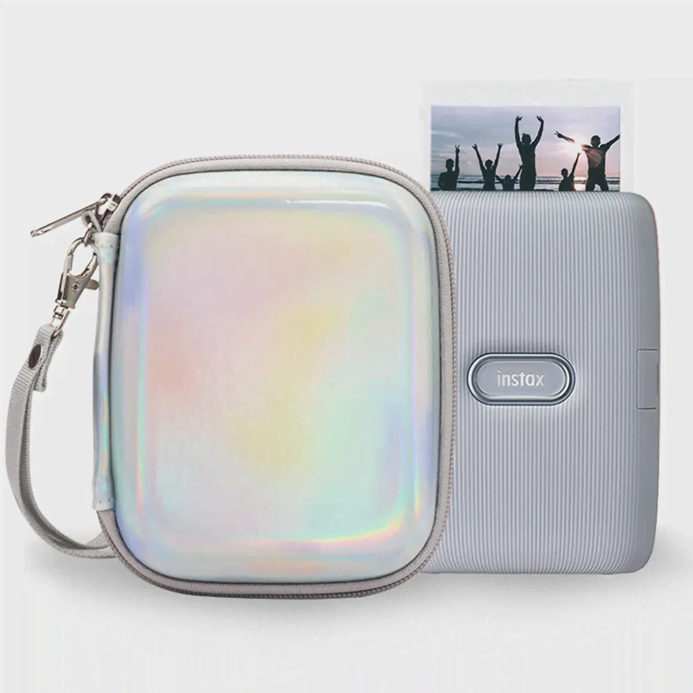 🛍 Ударопрочный чехол для Fujifilm Instax Mini Link Liplay EVO SP-2 принтер, сетчатый карман, пленка и аксессуары Instax-0