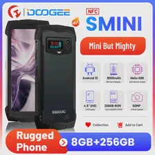 Смартфон DOOGEE S mini защищенный, 4,5 дюйма, qHD + IPS, 50 МП, 3000 мАч, Android 13, Helio G99, 8 + 256 ГБ, две Sim-карты