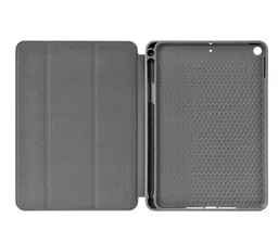 Чехол-книжка Devia Leather Case with Pencil Slot для iPad Mini 5, эко-кожа / поликарбонат, чёрный