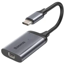 Переходник Baseus Enjoyment series USB Type-C - mini DisplayPort + PD (CAHUB-Y0G) серый