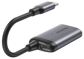 Переходник Baseus Enjoyment series USB Type-C - mini DisplayPort + PD (CAHUB-Y0G) серый