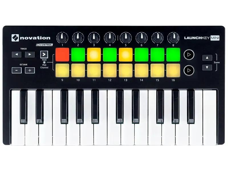 NOVATION LaunchKey Mini MK2 MIDI-клавиатура