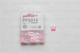 PFS014, Предохранитель пласт.коробка 25шт MINI Fuse 4A розовый