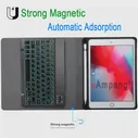 🛍 Чехол для Apple iPad Mini 2019 Mini 5 4 Mini 4 7.9, чехол с клавиатурой с подсветкой для iPad Mini 6 2021 6th Mini 1 2 3, чехол для клавиатуры