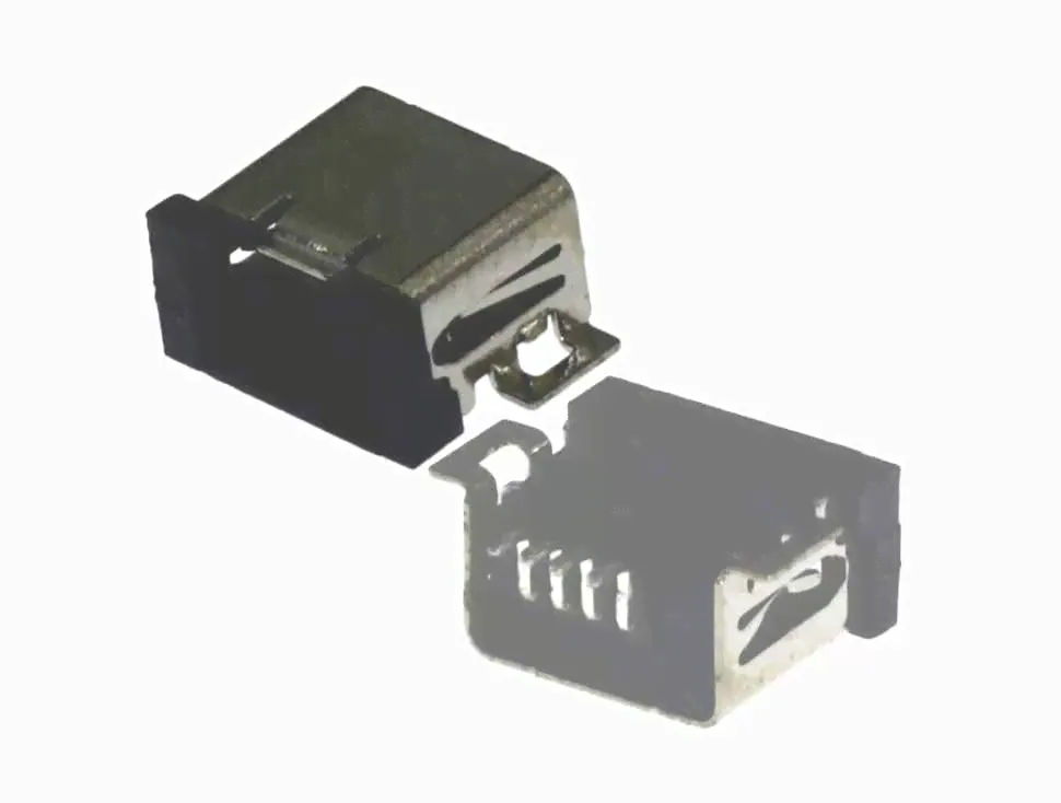 Разъем mini USB А гнездо под пайку
