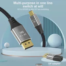 Mini DP To Displayport 1,4 удлинитель адаптера кабеля 4K @ 144Hz 2K @ 165Hz DP Male to Mini dp Female для Macbook ProAir iMac 8K @ 60HZ (art.: 3920bb2bf4119)