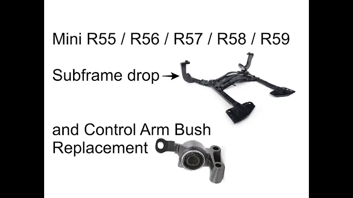 Замена подрамника Mini R56 / R55 и втулки рычага подвески от #TheMiniSpecialist