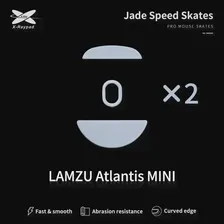 Xraypad Jade Speed С закругленными краями, коньки для мыши LAMZU Atlantis Mini- 2 комплекта