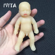 Silicone Rebirth Mini Baby Doll Boy Newborn Toy Waterproof Xmas Gift 4.7' 60g
