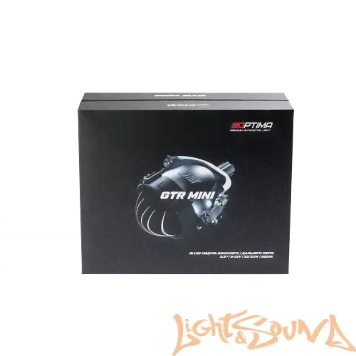 Бидиодная линза Optima Premium Bi-LED Lens GTR mini 2,8", 5500K, 1шт-4