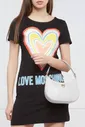 Кожаная сумка Mini Love Half Moon 25x17 см (3 расцветки)
