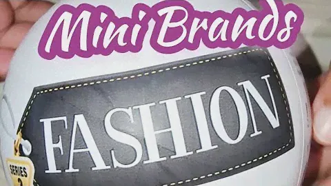 Zach Attack tries Fashion Mini Brands #unboxing #asmr #minibrands #minibrandsfashion #toyunboxing