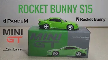 Mini GT Rocket Bunny Nissan Silvia S15 Green