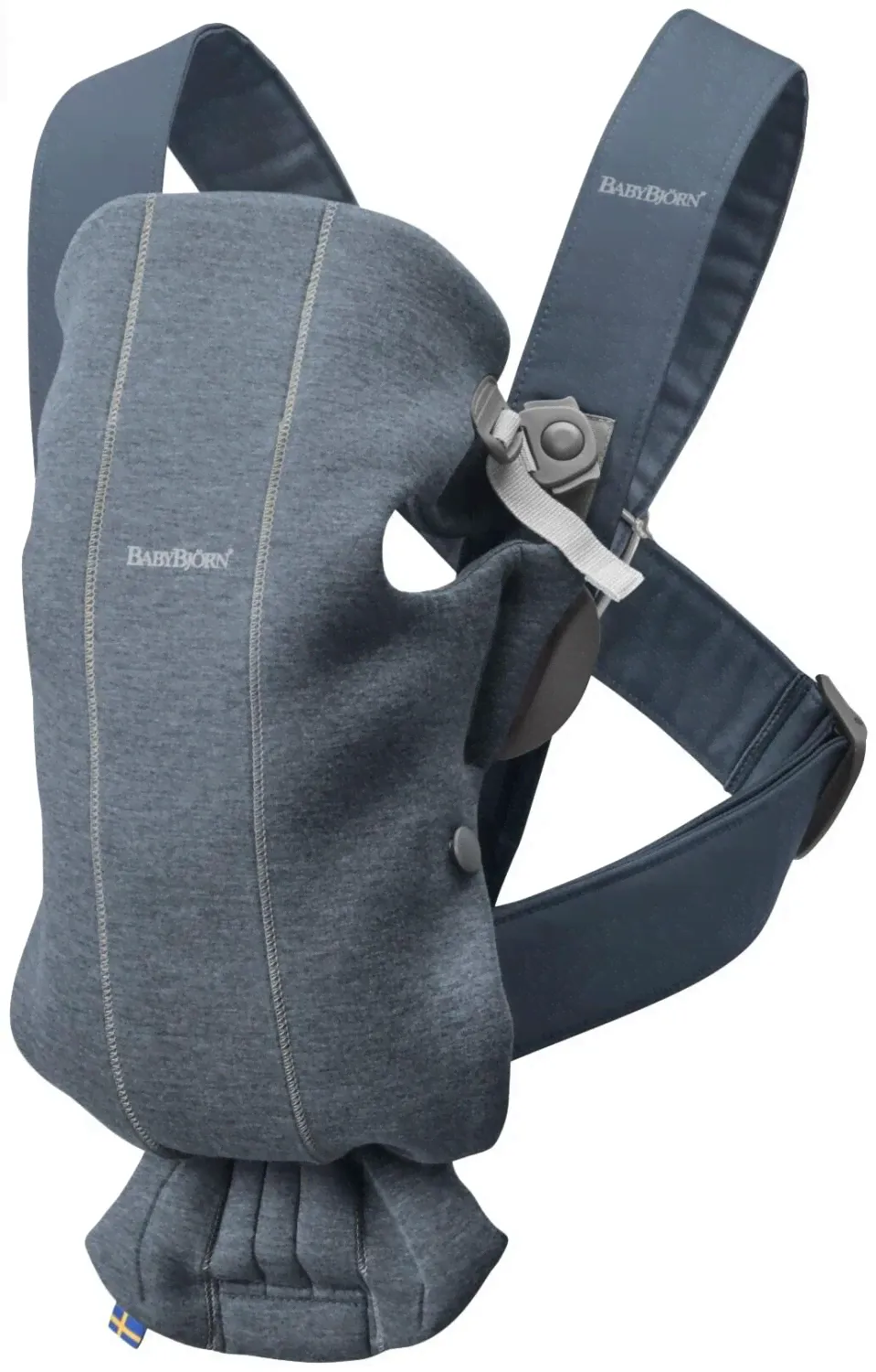 Рюкзак-переноска BabyBjorn Mini 3D Jersey, Dove blue