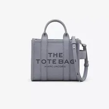СУМКА MARC JACOBS THE LEATHER MINI TOTE BAG WOLF GREY