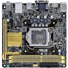 Материнская плата Asus H81I-PLUS, Soc-1150, Intel H81, 2xDDR3, mini-ITX, Ret