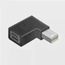 Mini DP Женский до Мужчин Displayport 1.4 Адаптер 8K Прямой Угловой Преобразователь