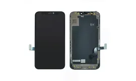 Дисплей для iPhone 12 Mini черный с рамкой Copy (OLED)